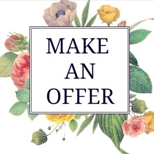🌸PLEASE FEEL FREE TO MAKE AN OFFER OR BUNDLE FOR AN AWESOME DEAL!🌸